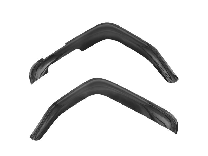 Black Vent Visors (Rain Guards) for 2018+ Freightliner Cascadia