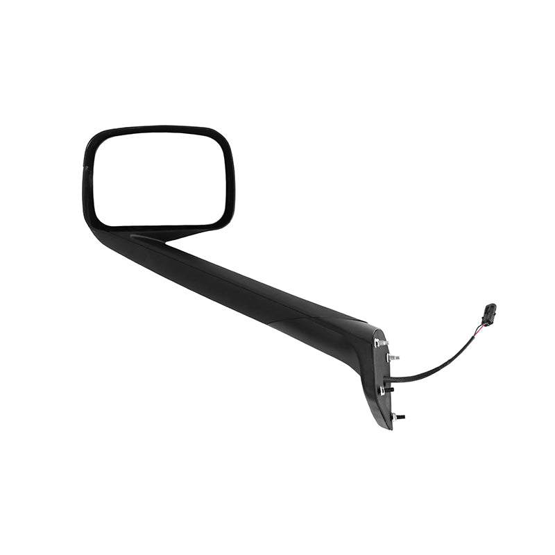 Aostirmotor Pair Black Hood Mirrors Fit for New Freightliner Cascadia 2018-2022 (left)