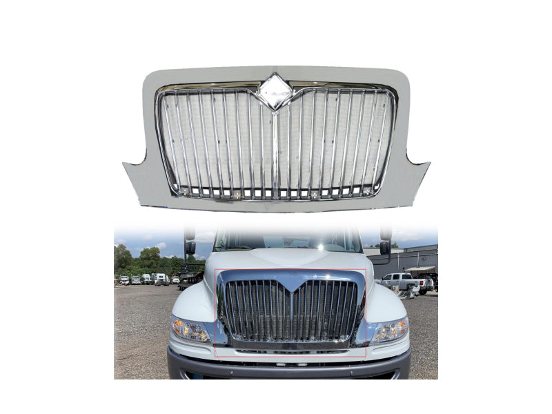 International, 2002-2019, Durastar, Center Mesh, U.S. Edition, Chrome with Bug Screen