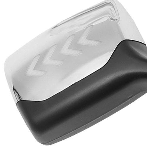 Hood Mirrors with Turn Signal Light Fit for KENWORTH T680 (2013-2020) Left and Right Pair Hood Mirrors Fit for Peterbilt 579 (2010-2017) Peterbilt 587 (2010-2017) (Chrome with turn light)
