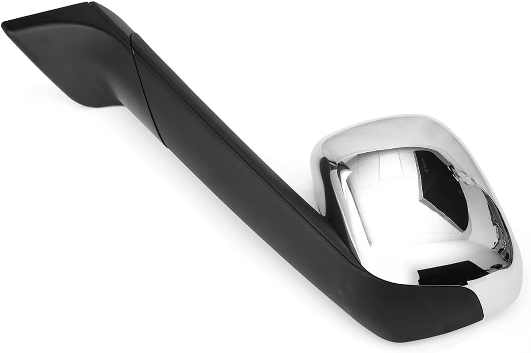 US Warehouse Local Stock Heated Pair Set Chrome Hood Mirror Fit for Freightliner New Cascadia 2018+ LH+RH Side