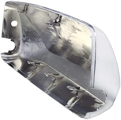aostirmotor Pair Chrome Door Mirror Covers Fit for Volvo VNL 670/730/860/780/630 VNM 200/430/630 VNX 300 Chrome Side Mirror Caps for Volvo VNL VN VNM (Driver and Passenger Side)