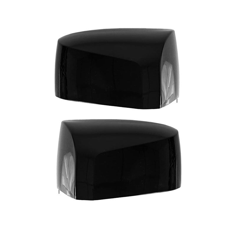 Chrome Hood Mirror Cover for Volvo VNL VN VNM Semi Trucks 2004-2017, Driver Left & Passenger Right Side (A Pair)