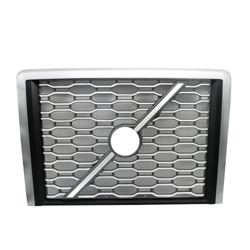 Front Hood Radiator Grille Grill Fit for 2018+ Volvo VNL Semi Trucks with Bug Screen (TR450)
