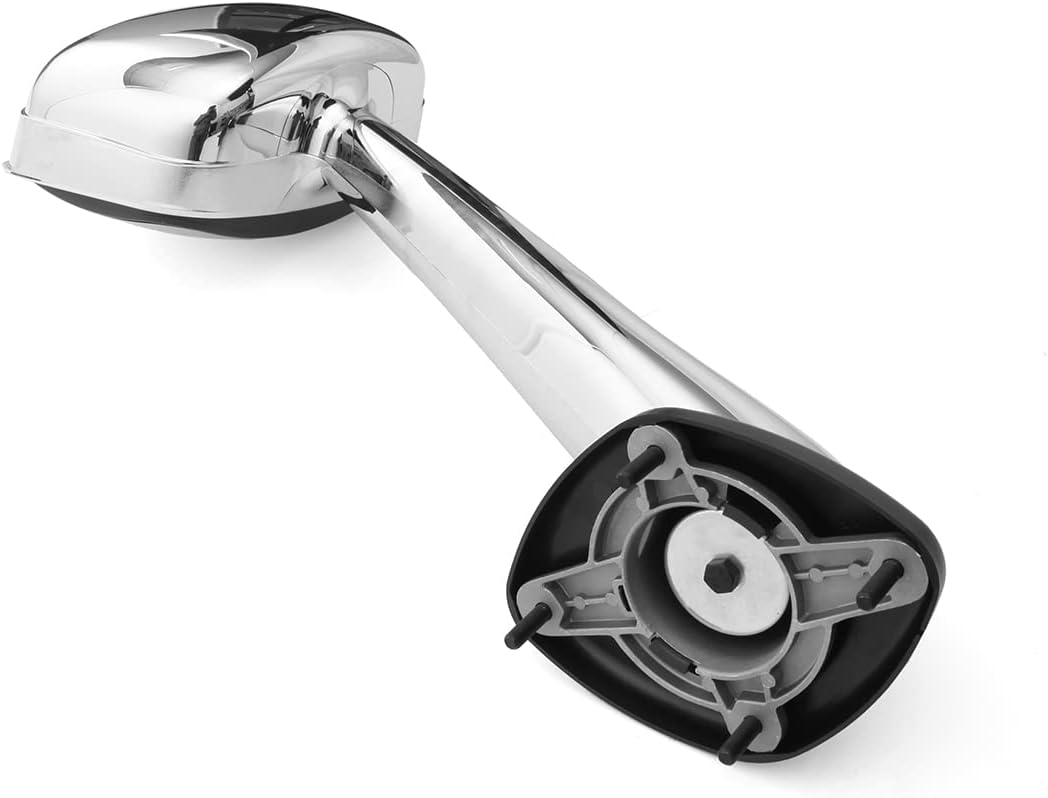 Hood Mirror for Freightliner Cascadia, Complete Chrome Hood Mirror Assembly SEPEY for FREIGHTLINER CASCADIA 2008-2017, a Pair(Right)