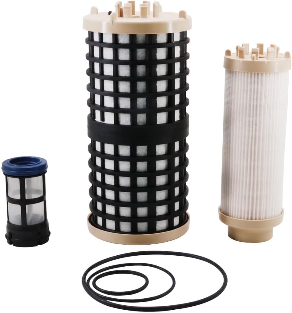 PF9924 Fuel Filter Replace for PF9806 86849 A0000904251 33849 FK48555 P550954 L5091F FK48556 A0000901552 Compatible with Detroit Diesel DD13 12.8L DD15 14.8L DD16 15.6L Engines