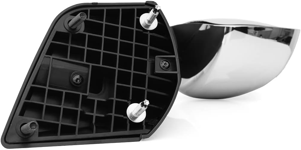 US Warehouse Local Stock Heated Pair Set Chrome Hood Mirror Fit for Freightliner New Cascadia 2018+ LH+RH Side