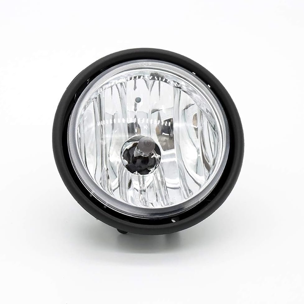 Fog Lights Fit for Freightliner Columbia 2000-2015 Passenger & Driver Left&Right Side Front Fog Light Lamp Replacement With Bulbs Fit for Freightliner Century(A Pair,White