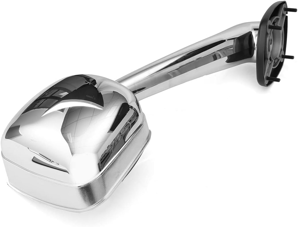 Hood Mirror for Freightliner Cascadia, Complete Chrome Hood Mirror Assembly SEPEY for FREIGHTLINER CASCADIA 2008-2017, a Pair(Right)
