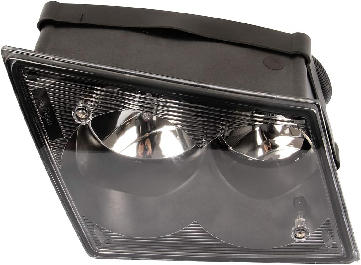 Fog Light for Volvo VNL VN (2004-2015) Truck,Front DRL Lamp with Bulbs Fog Lights Assembly Replacement Waterproof Clear for Volvo VNL VN Driver&Passenger Left&Right Universal Side (A Pair)