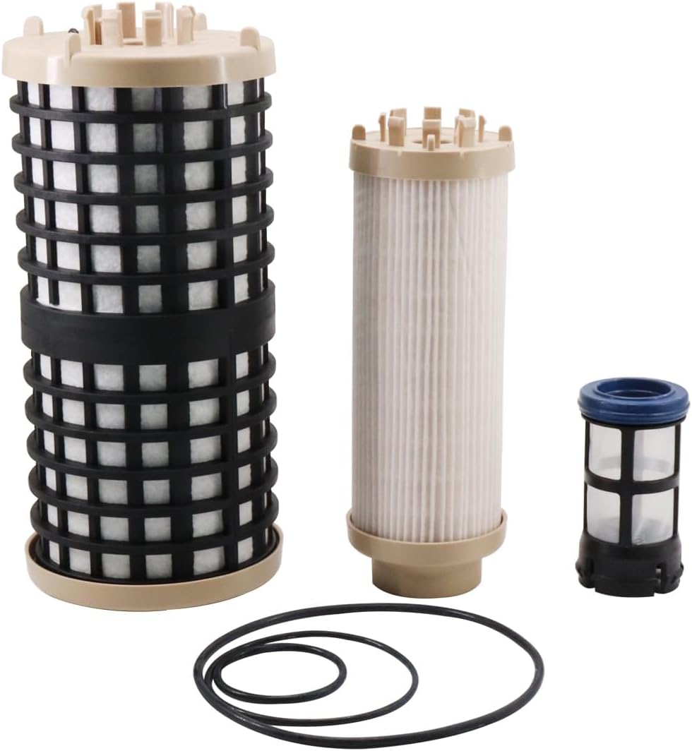 PF9924 Fuel Filter Replace for PF9806 86849 A0000904251 33849 FK48555 P550954 L5091F FK48556 A0000901552 Compatible with Detroit Diesel DD13 12.8L DD15 14.8L DD16 15.6L Engines
