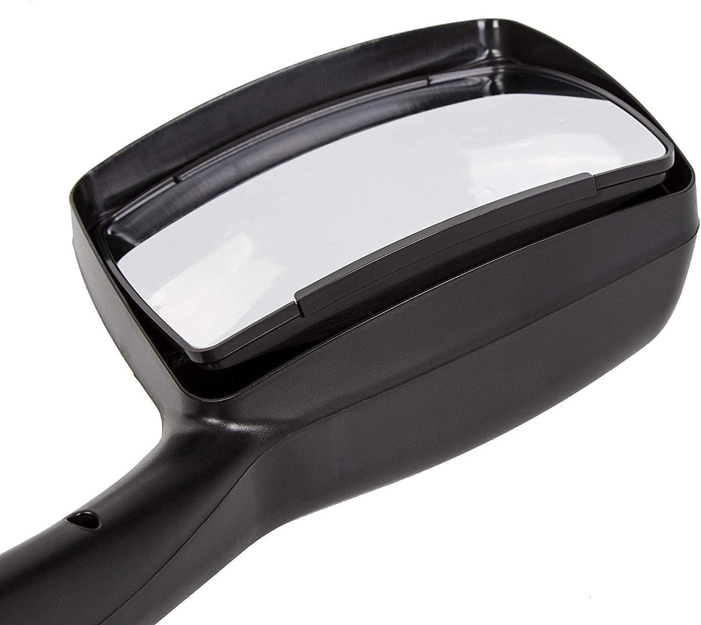 Left +Right Side Chrome Hood Mirrors for Kenworth T680 10+ Peterbilt 579 587 W/Mounting Kit