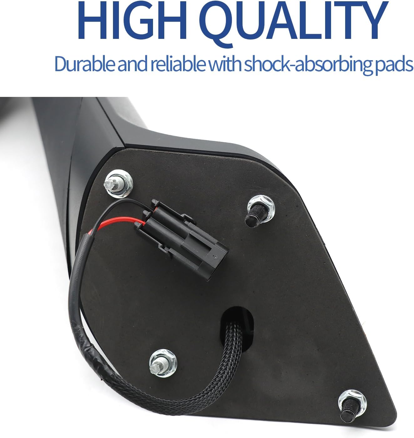 Aostirmotor Pair Black Hood Mirrors Fit for New Freightliner Cascadia 2018-2022 (left)