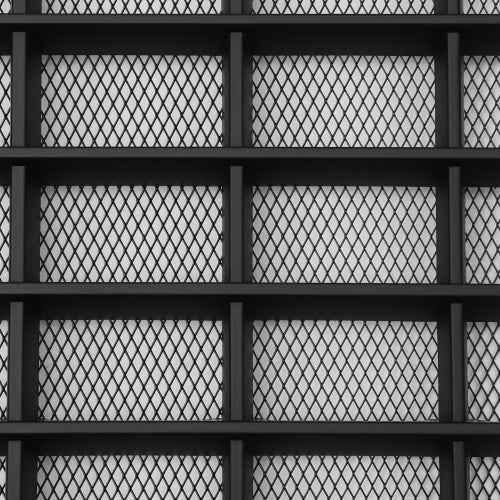 Front Chrome Grill Fit for 2004-2017 Volvo VNL Semi Trucks with Bug Screen and Stripe (TR003)