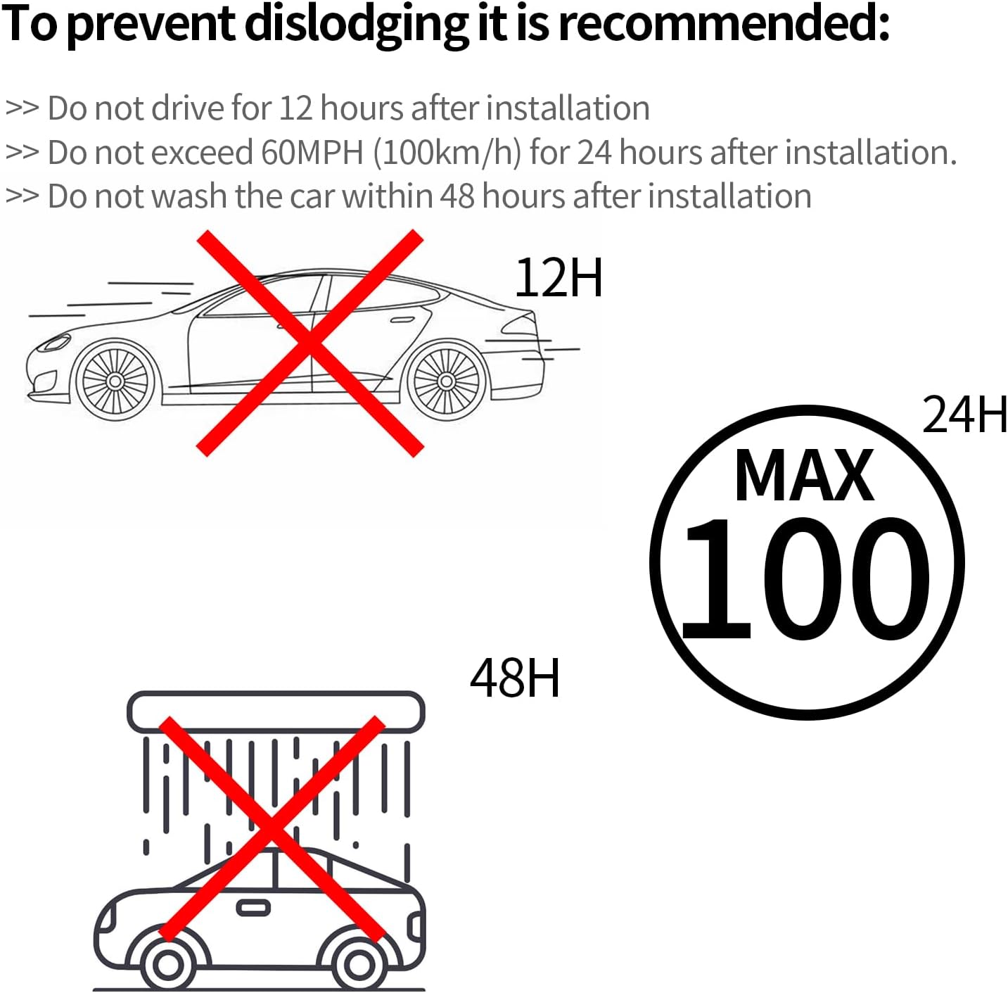 Window Air Rain Guard Deflectors Compatible with 1984-2008 Kenworth C500 W900 T800,Heavy Truck Ventvisor,Wind Visor Deflectors Set