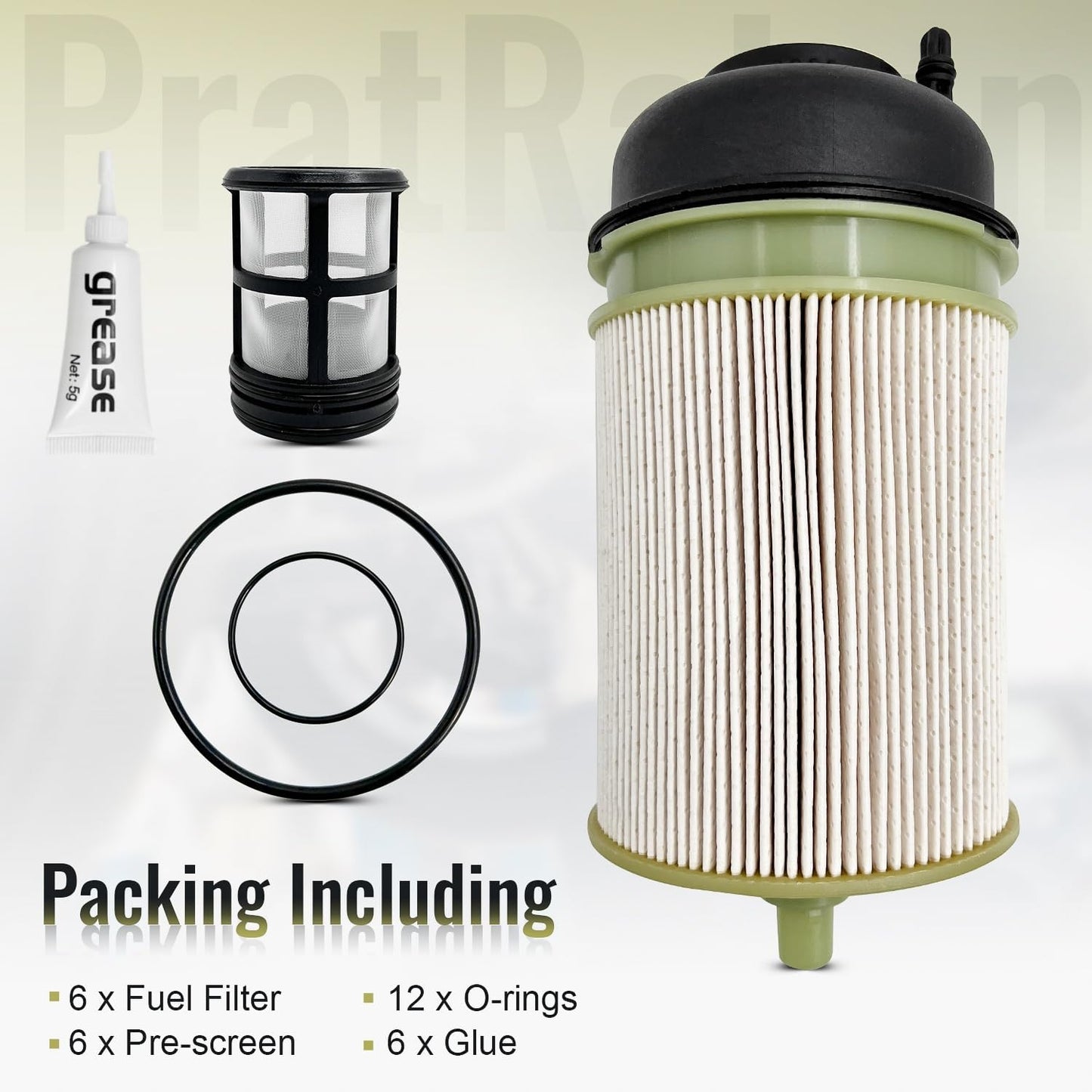 PratRaken 6 X Fuel Filter A4700903151 PF9908 For Detroit Diesel DD13 DD16 DD15 Freightliner Sterling Western Star A4720900451, A4720900551, A4720900651