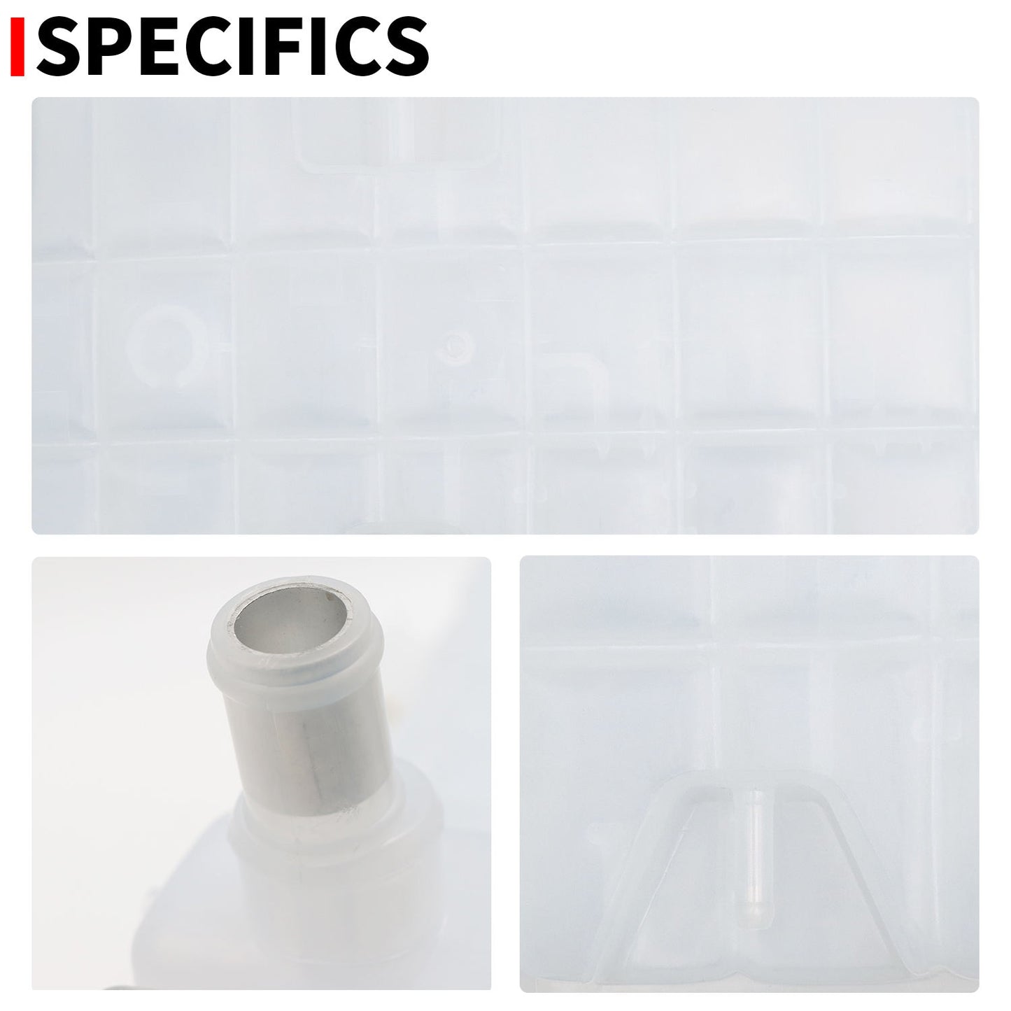 2008-2017, KENWORTH, T660, coolant tank, white color