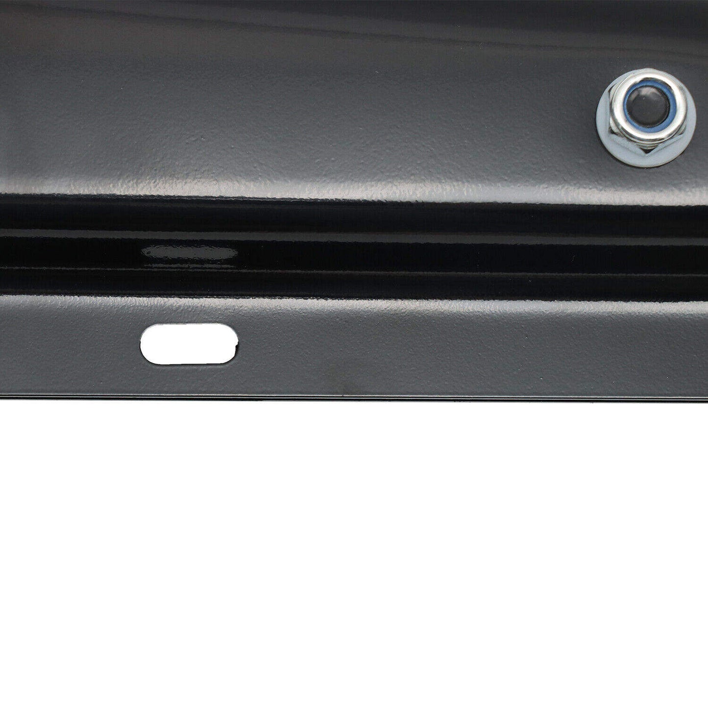 30" Spring Loaded Mud Flap Hanger Freightliner Kenworth Peterbilt (2.5") Black