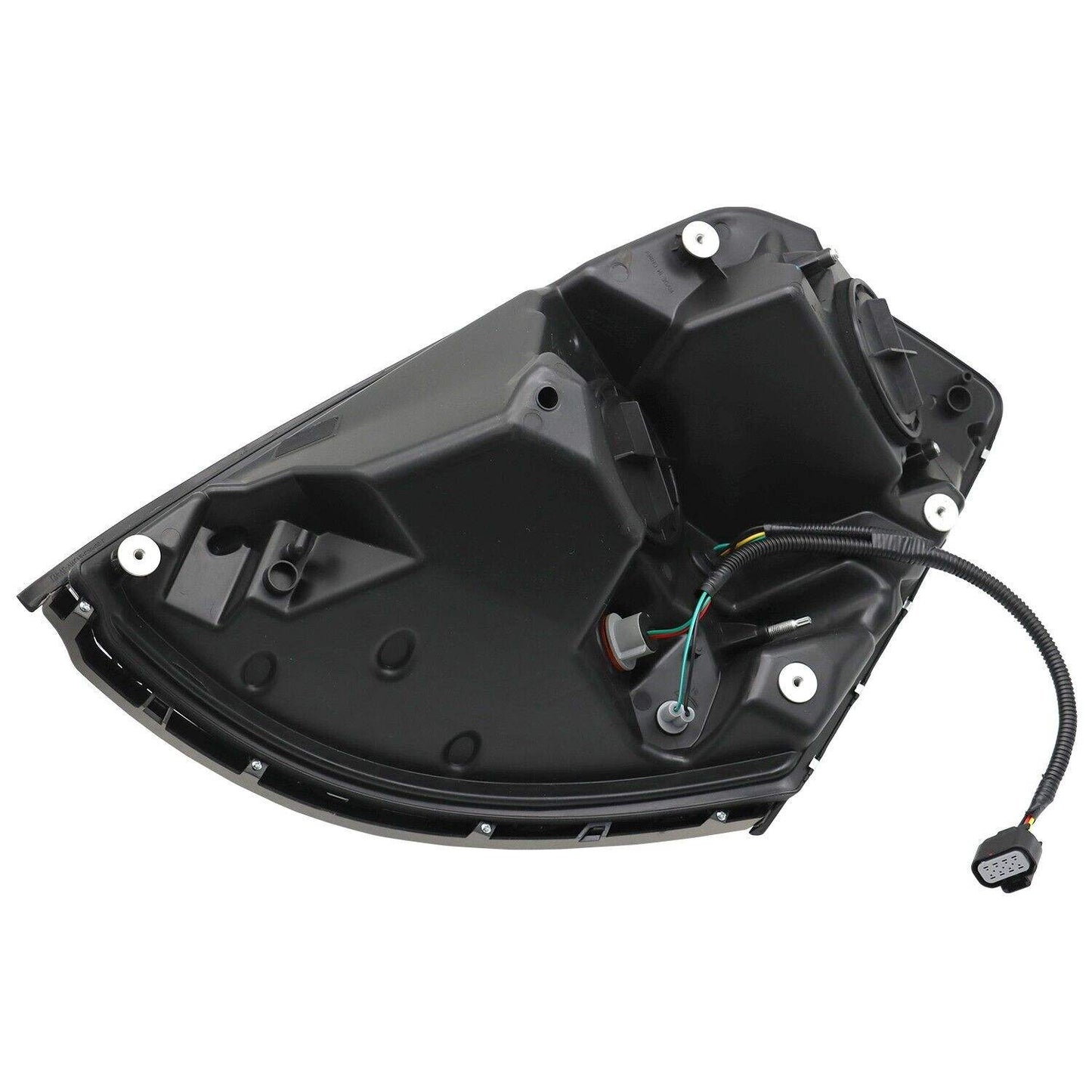 For Volvo VNL 2004-2017 Semi Truck Black Projector Halogen Headlight Right