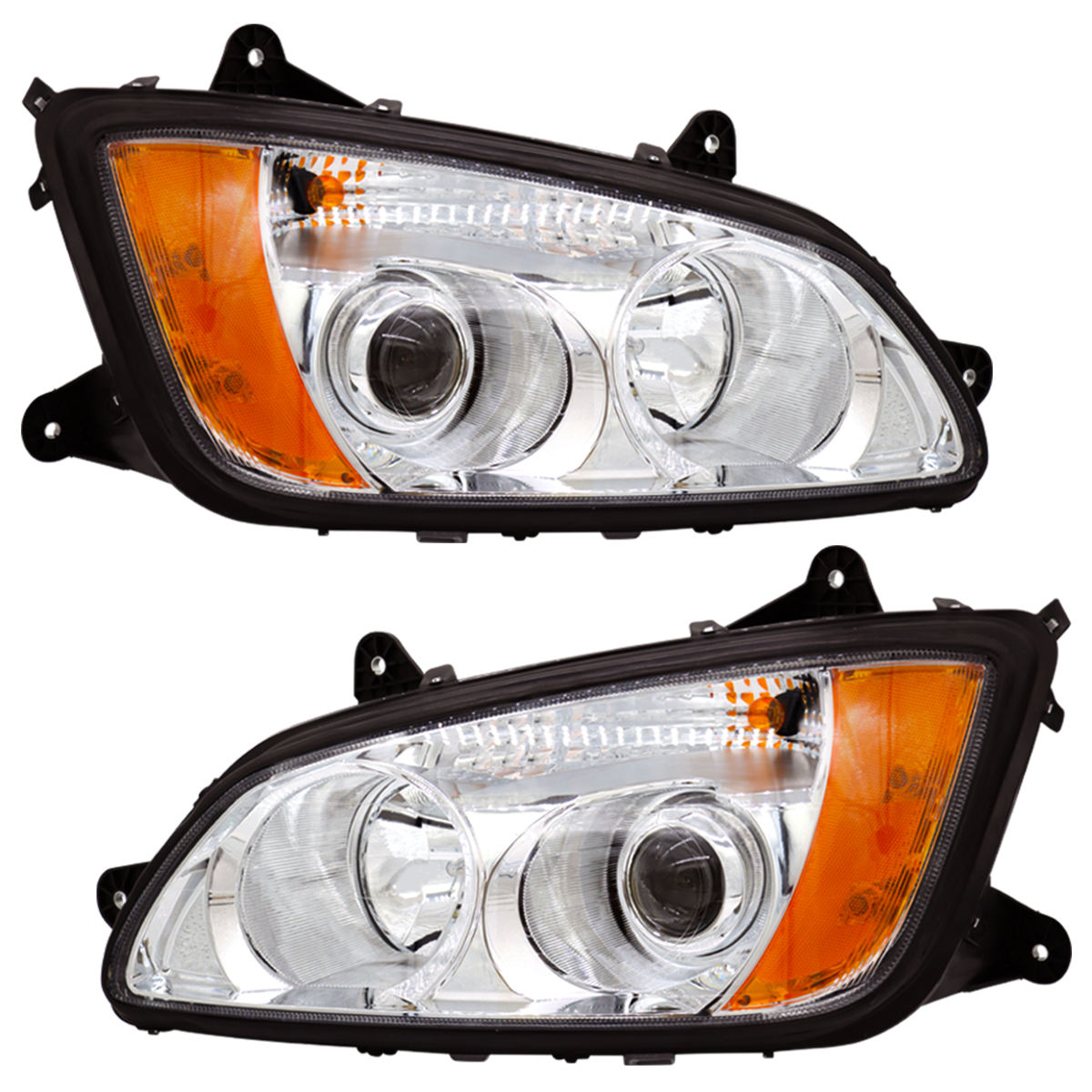 Head Light for 2008-2016 Kenworth T170 T270 T370 T440 T470 T660 T700, Right Passenger Side