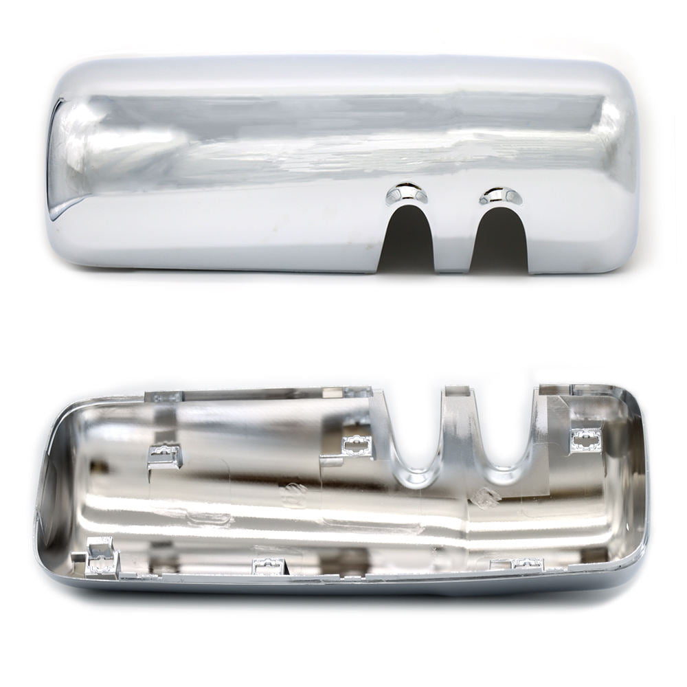 Chrome Door Mirror Cover for Kenworth T680, Side Mirror Cover Driver Left +Right Side Fit Kenworth T680/T880 From 2013 to Onward