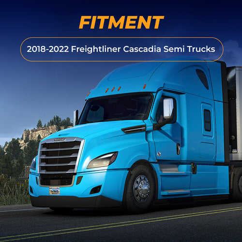 High Quality Chrome Grille With Bug Screen Fit for New Generation Body Style Freightliner Cascadia 2018+