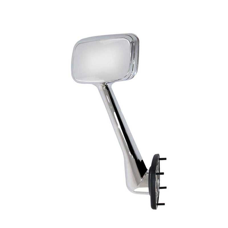Hood Mirror for Freightliner Cascadia, Complete Chrome Hood Mirror Assembly SEPEY for FREIGHTLINER CASCADIA 2008-2017, a Pair(Right)