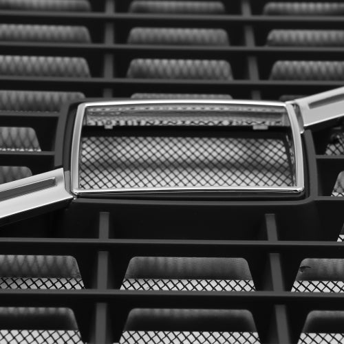 Front Hood Radiator Grille Grill Fit for 2004-2017 Volvo VNL Semi Trucks with Bug Screen and Light Strip (TR003)