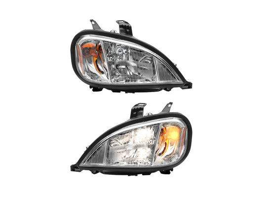 Freightliner Columbia04-17 headlights, white, set/2 only