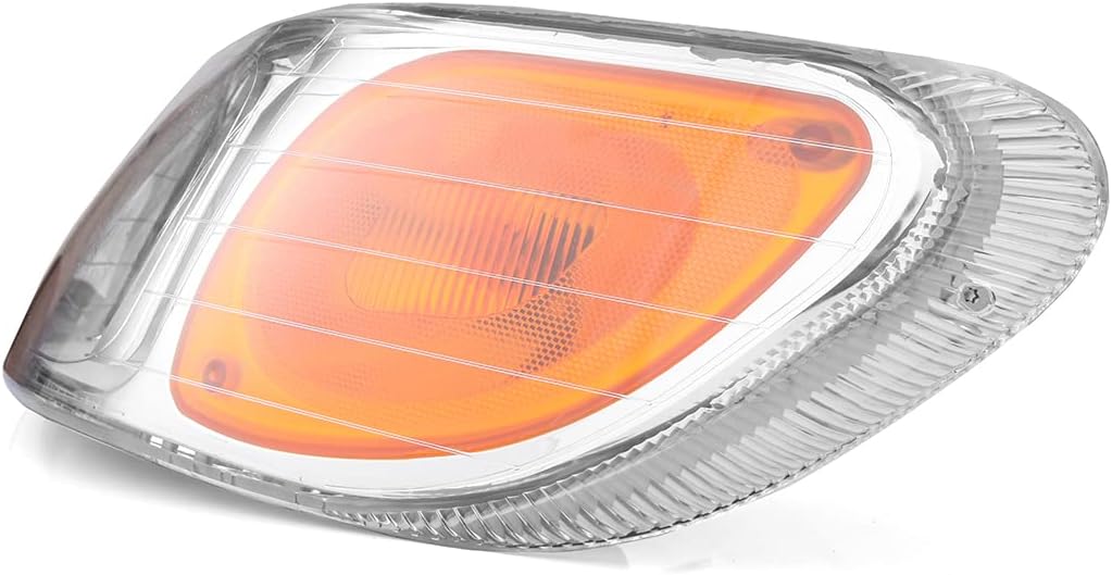 For Peterbilt 386 Headlight Pair Assembly Chrome