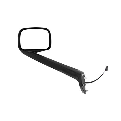 Aostirmotor Pair Black Hood Mirrors Fit for New Freightliner Cascadia 2018-2022 (left)