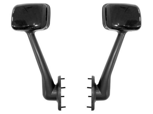 Cascadia Hood Mirror Assembly Black 2PCS Left+Right