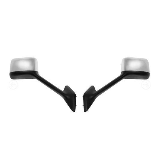 A Pair Truck Parts Chrome Hood Mirror for International Harvester LT625 2018 Trucks Left + Rght Side