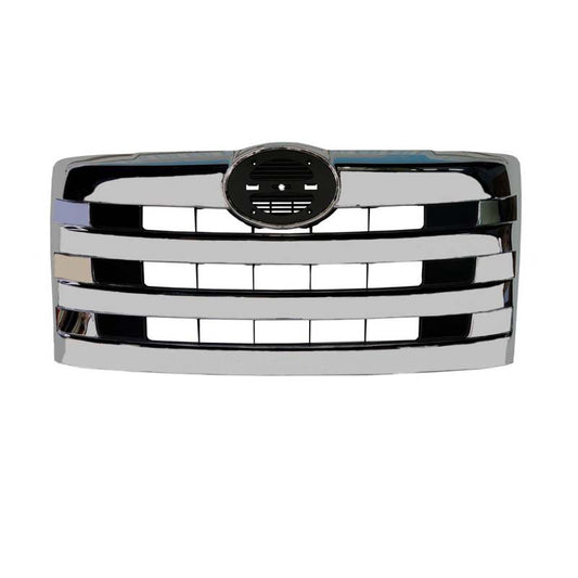 Front Chrome Grille Chrome Horizontal Billet Main Grille Compatible with 2011-2016 Hino 238 258 268 338