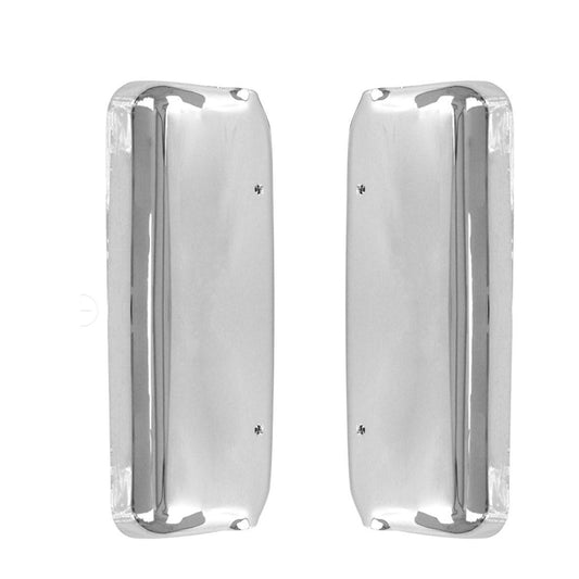 Chrome Door Mirror Cover for Freightliner Columbia Coronado Century,Chrome Housing Replacement for Freightliner 2005-2017 Trucks Accessories,Driver and Passenger Side A Pair