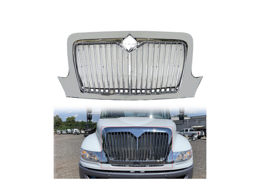 International, 2002-2019, Durastar, Center Mesh, U.S. Edition, Chrome with Bug Screen
