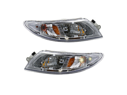 Headlights Assembly Fit for International Durastar 4200 4300 4400 4900 Truck,2002-2018 International 4300 Headlight Headlamp PairPair Driver Right Side)