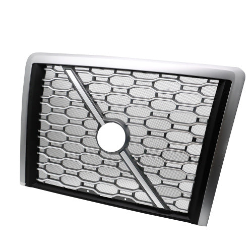 Front Hood Radiator Grille Grill Fit for 2018+ Volvo VNL Semi Trucks with Bug Screen (TR450)