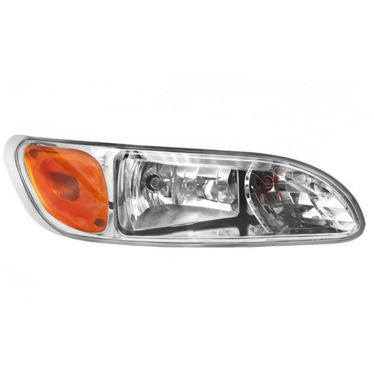 Headlight Chrome  2450E-R