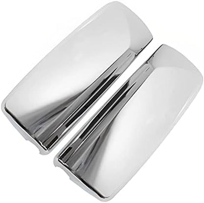 aostirmotor Pair Chrome Door Mirror Covers Fit for Volvo VNL 670/730/860/780/630 VNM 200/430/630 VNX 300 Chrome Side Mirror Caps for Volvo VNL VN VNM (Driver and Passenger Side)
