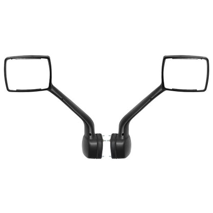 Hood Mirrors with Turn Signal Light Fit for KENWORTH T680 (2013-2020) Left and Right Pair Hood Mirrors Fit for Peterbilt 579 (2010-2017) Peterbilt 587 (2010-2017) (Chrome with turn light)