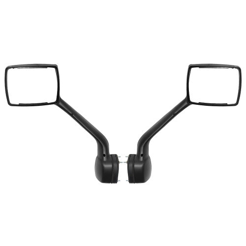 Hood Mirrors with Turn Signal Light Fit for KENWORTH T680 (2013-2020) Left and Right Pair Hood Mirrors Fit for Peterbilt 579 (2010-2017) Peterbilt 587 (2010-2017) (Chrome with turn light)