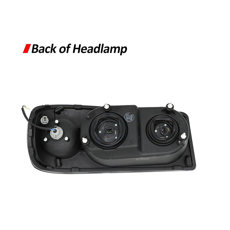 For mack gu713 headlight pair