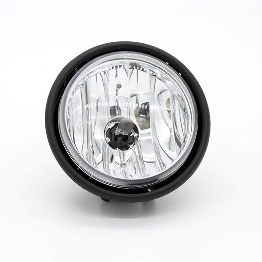 Fog Lights Fit for Freightliner Columbia 2000-2015 Passenger & Driver Left&Right Side Front Fog Light Lamp Replacement With Bulbs Fit for Freightliner Century（A Pair,White