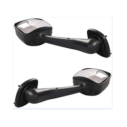 aostirmotor Pair Chrome Hood Mirrors Fit for New Freightliner Cascadia 2018-2022, Hood Mirrors Assembly with Heater turn signal Driver & Passenger Side