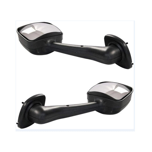 aostirmotor Pair Chrome Hood Mirrors Fit for New Freightliner Cascadia 2018-2022, Hood Mirrors Assembly with Heater turn signal Driver & Passenger Side