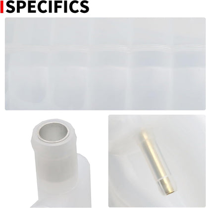 Coolant Overflow Reservoir Bottle Tank Compatible with 2013-2020 Kenworth T680 T880, 2013-2020 Peterbilt 579, Replacement for DR104002 CP237001
