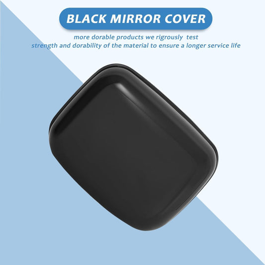 The new Cascadia cover mirror assembly is in black and does not come with heating