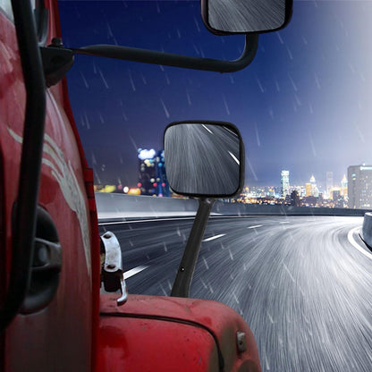 The new Cascadia cover mirror assembly is in black and does not come with heating