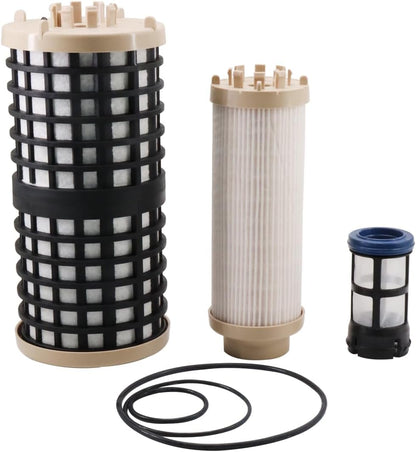PF9924 Fuel Filter Replace for PF9806 86849 A0000904251 33849 FK48555 P550954 L5091F FK48556 A0000901552 Compatible with Detroit Diesel DD13 12.8L DD15 14.8L DD16 15.6L Engines